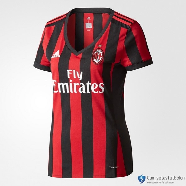 Camiseta Milan Mujer Primera equipo 2017-18